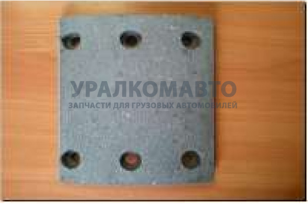 накладка тормозная передняя 160x135 (6 отверстий) качество Huatai HOWO WG9100440027