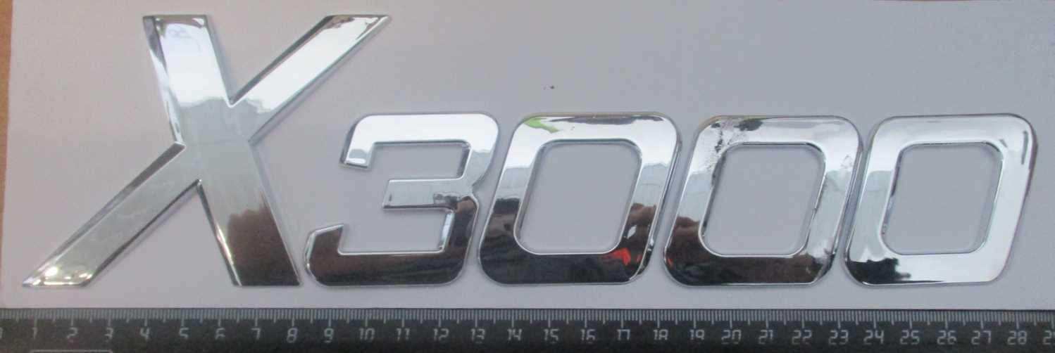 Логотип "X3000"
