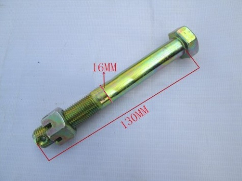 Болт амортизатора верхний с гайкой M16 L=130