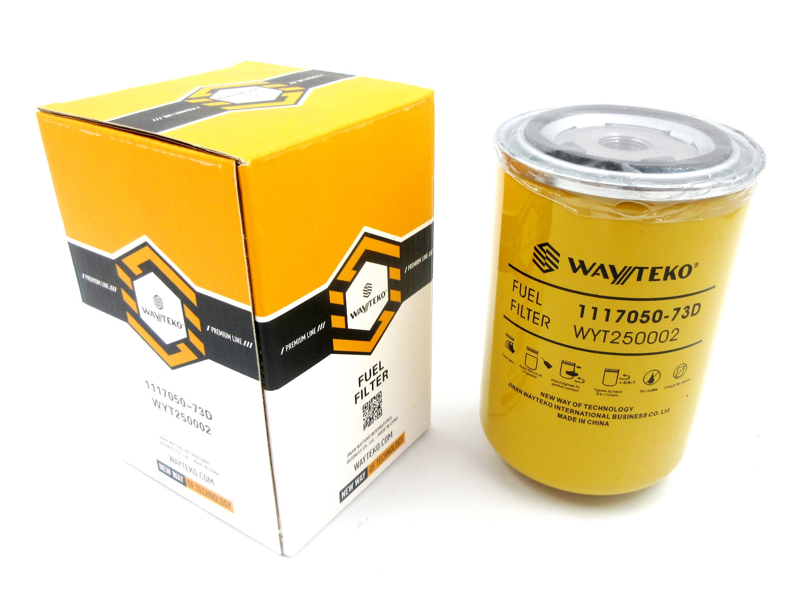 Фильтр топливный Евро3 тонкой очистки WDK999 WAYTEKO PREMIUM