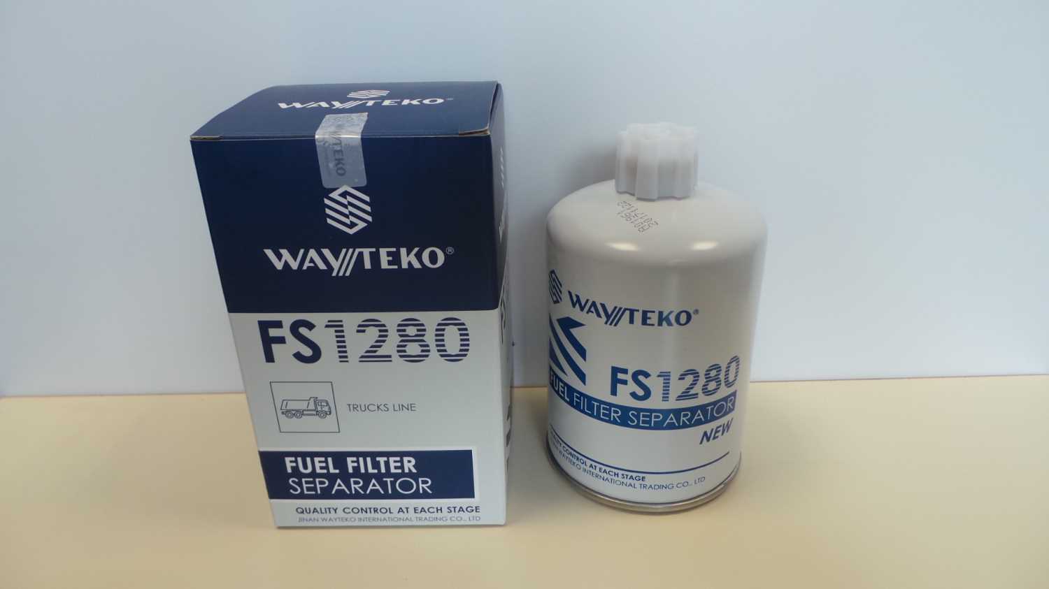 Фильтр топливный FS1280 грубой очистки дв. EQB140,180,210(аналог WK9165) сепаратор WAYTEKO